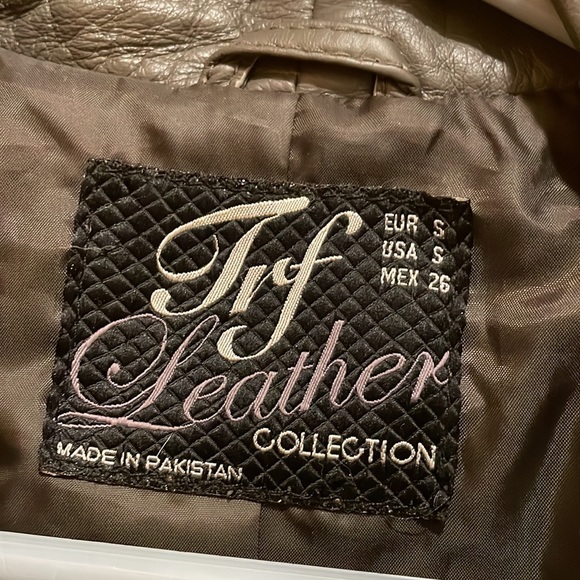 Zara TRF Leather Jacket (as worn by Amy Fleming on Heartland) - Picture 4 of 6